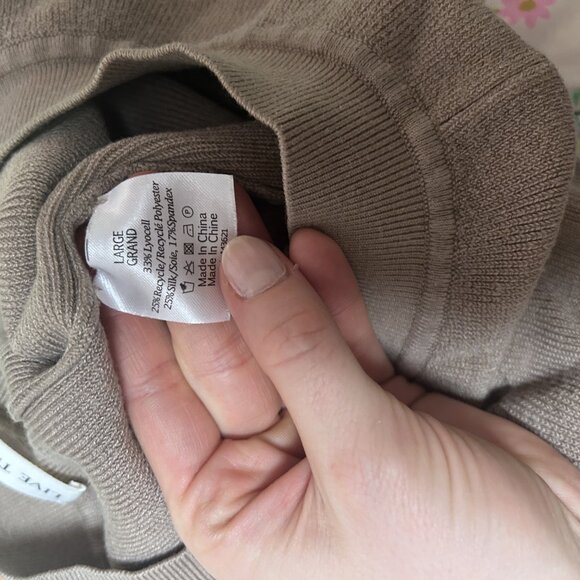 Live the Process Alba Wide Leg Camel Lounge Pants - Picture 7 of 7